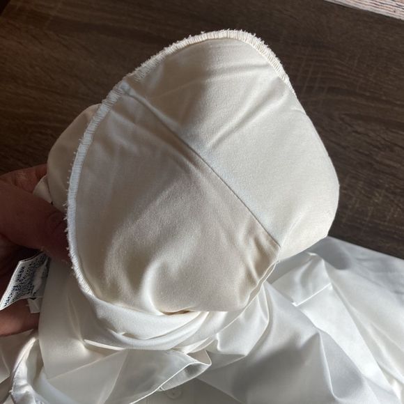 Vtg Womens Westbound size 8 White Puff Shoulder Button up Long sleeve w/cherry - Picture 12 of 12